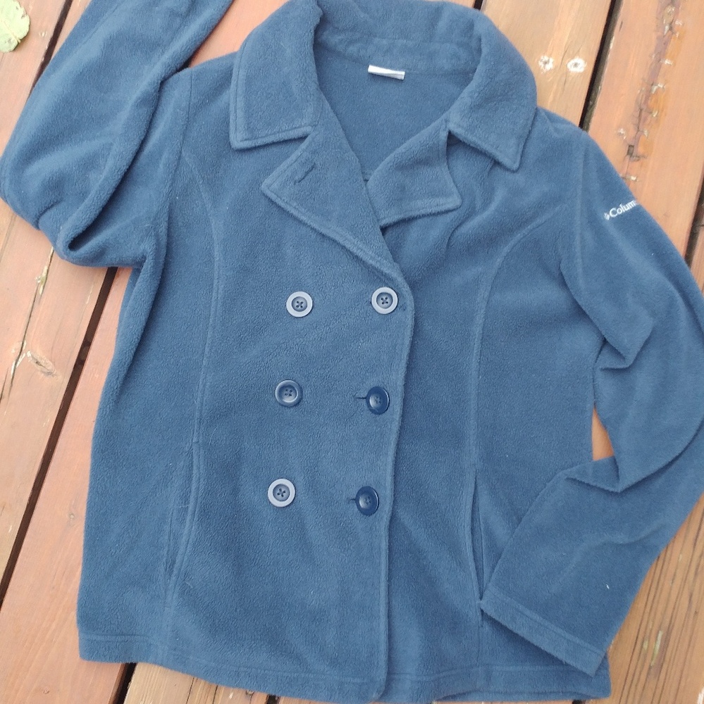 Columbia Fleece Peacoat - XL